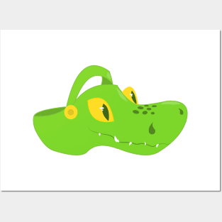 Croc Posters and Art